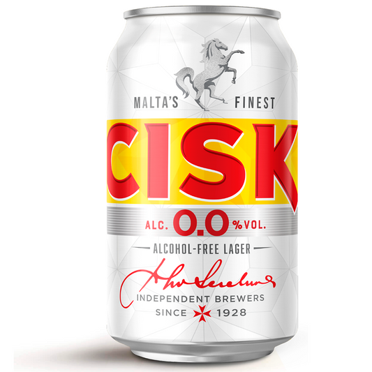 Cisk Non-Alcoholic Lager can